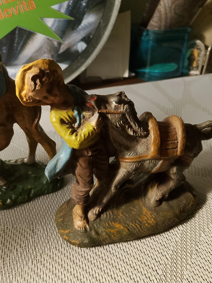 Statuine Presepe Pasta Cartapesta - Immagine 3 di 4