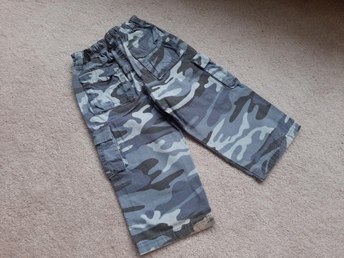 EUC Boys NEXT & GEORGE Cargo Trousers & H&M Pirate Tee Top 1.5-2 yr 18-24m 92cm - Picture 8 of 9