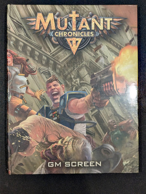 GM Screen - Mutant Chronicles 3rd Edition - Modiphius - Sealed