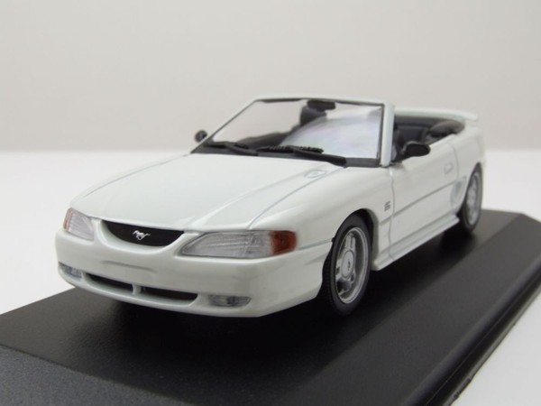 Maxichamps - Ford Mustang Cabriolet 1994 Weiß - 1/43 - MXC940085631-image