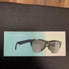 Smart Bluetooth Sunglasses Headset – Wireless Audio Glasses UV F06