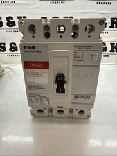 EATON EDB3125BP10 125 Amp 3P 22k Circuit Breaker New No Box