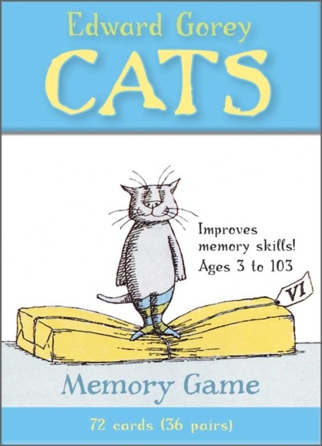 Edward Gorey's Cats Memory Game by E. Gorey - - Image 3