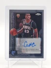 CEDRIC COWARD 2025-26 TOPPS CHROME UPDATE ROOKIE RC AUTO #TCA-CC D Q7658