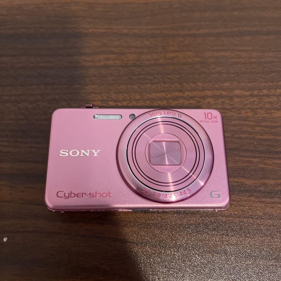 3278 SONY Cyber-shot WX200 ピンク デジカメ 美品 3278 SONY
