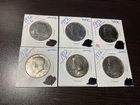 1972 d kennedy half dollars lot of 6 coins #52