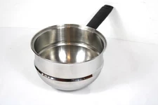Vintage Lifetime Stainless Steel Double Boiler Insert Pan 8”