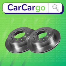 Coppia dischi freno posteriori ventilati premium Toyota 4 Runner 4.7 2005-2009 312 mm