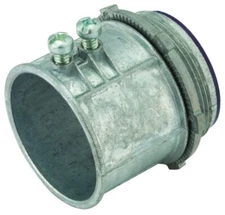 RACO 2651, EMT Connector, 4"Emt Set-Screw Connector, Insulated, 1 PC