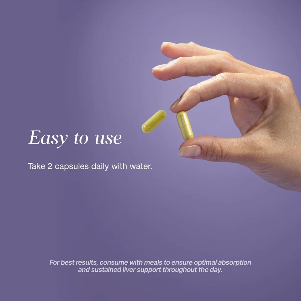 AKKA Premium Liver Cleanse Detox & Repair Superbiotic Gut Health, Milk Thistle - Image 3 of 4