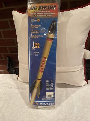 Estes 1948 Big Bertha Rocket Kit Skill Level New Sealed Package. Skill Level 1