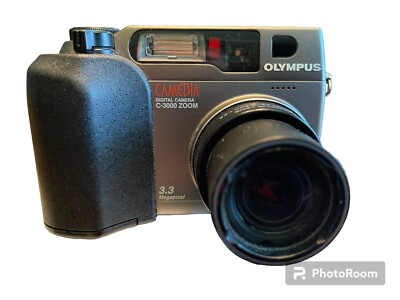 Olympus CAMEDIA C-3030 Zoom 3.3MP Digital Camera - Black