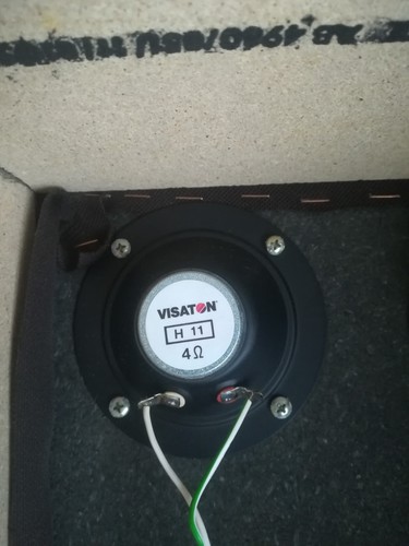 Midrange e Tweeter Visaton 2 driver (vintage) - Foto 3 di 5