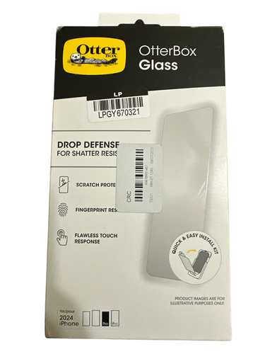 OtterBox Apple iPhone 16 Pro Glass Series Screen Protector - Clear - 第 3/3 張圖片