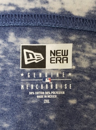 NWT New Era Chicago Cubs Cubbies Baseball Shirt Blue Red White Faded Women’s 2XL - Picture 18 of 24