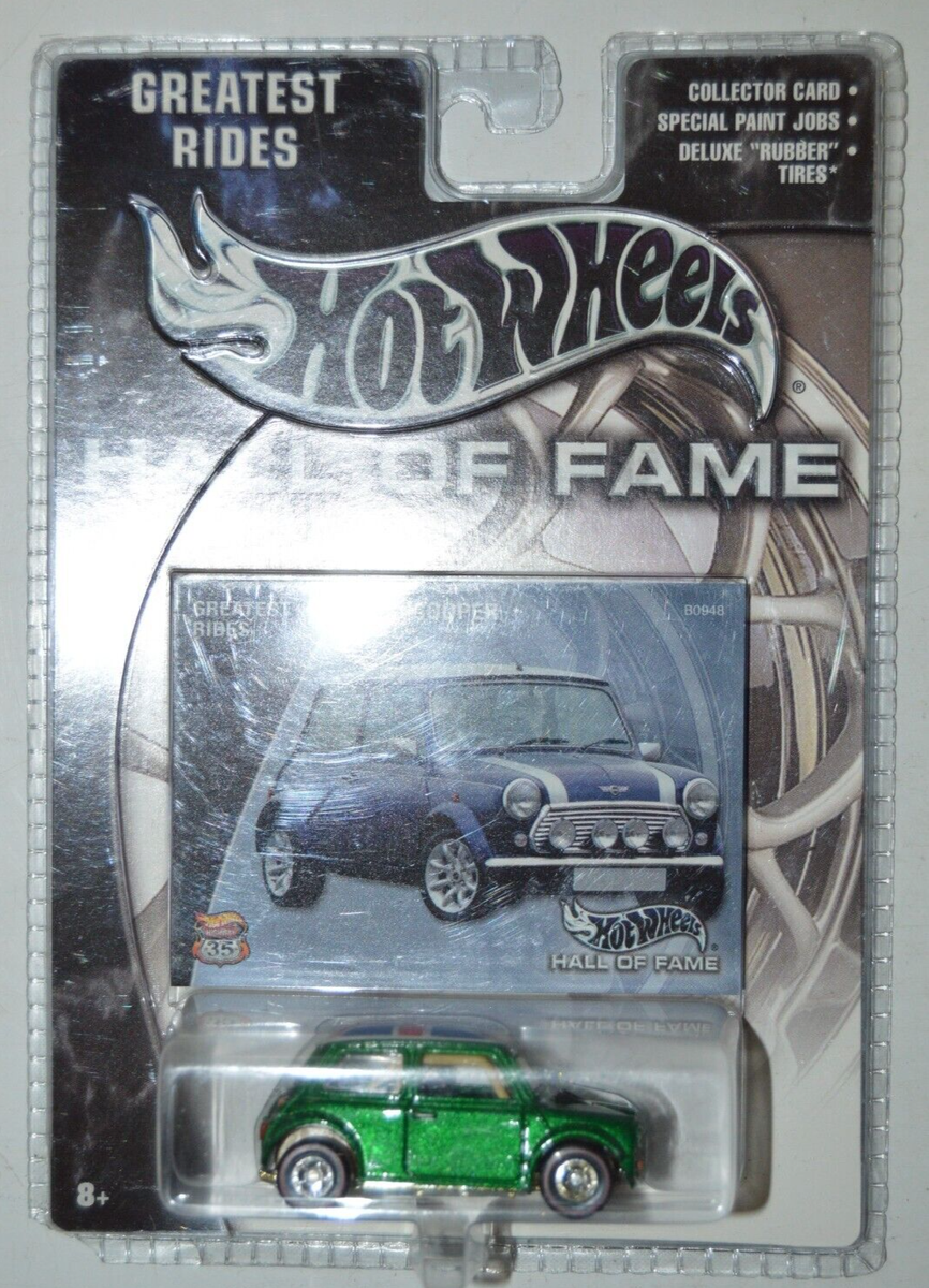 Hot Wheels Hall Of Fame Series Greatest Rides Green Mini Cooper 1