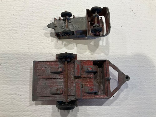 VINTAGE 1969 TootsieToy Trailor ~Truck Hauling truck 1/64 6” Total Length - Picture 3 of 5