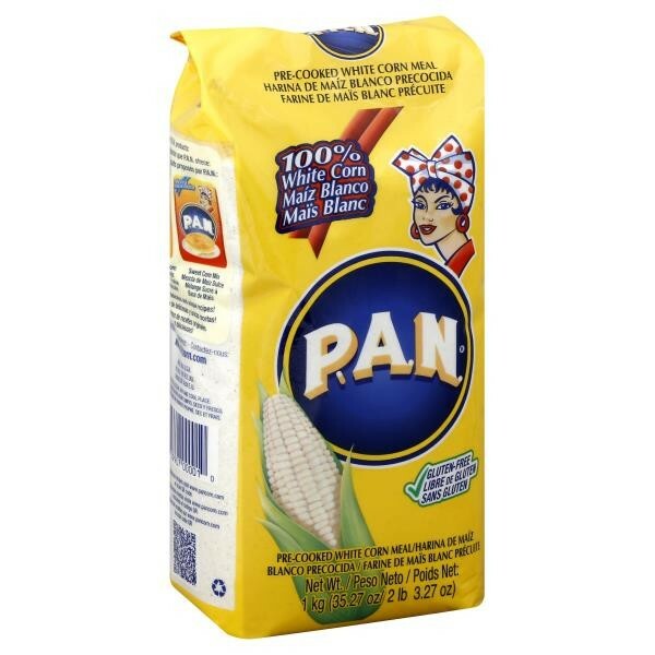 Pan Harina De Maiz Blanco Precocida 1 Kg Pre Cooked White Corn Meal 2 Lb For Sale Online Ebay