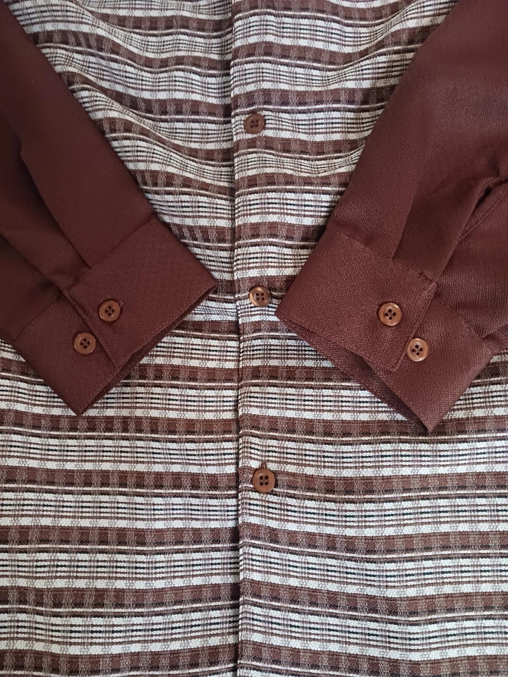 Montique Mens 2pc Matching Walking Suit Shirt 3XL Pants 44 New W Tag - Image 2 of 4