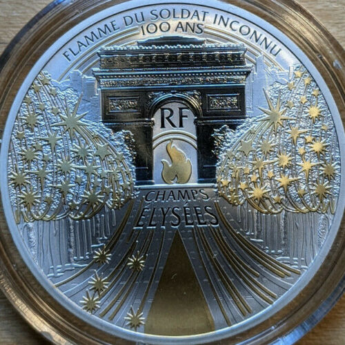 10 Euro 2020 Silber - Schätze von Paris - Champs Elysees Silber PP  - Bild 1 von 4
