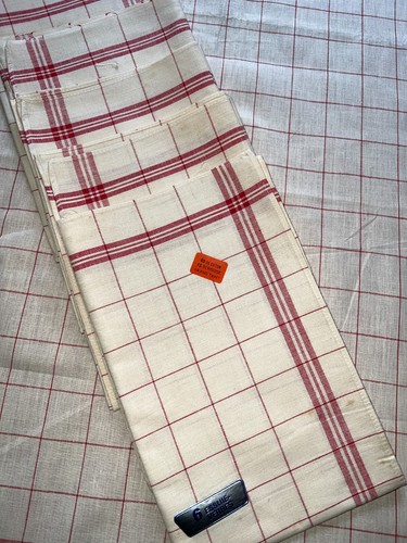 6 torchons vintage mais neufs coton et viscose  73 cm x 60 cm réf T111 - Photo 1/5