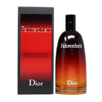 FAHRENHEIT BY CHRISTIAN DIOR EAU DE TOILETTE NATURAL SPRAY 200 ML/6.8 FL.OZ. NIB