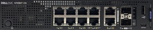 Dell HK2G1 Networking N1108EP-ON PoE Switch 8 x 1GbE RJ45 2x GbE SFP 210-ARUK - Picture 4 of 5