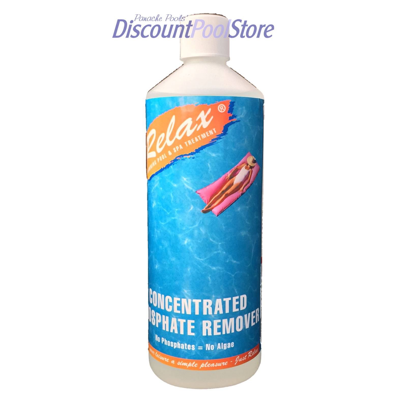 Phosphate Remover Algae Control For Swimming Pools No Phosphates No Algae 1 lt