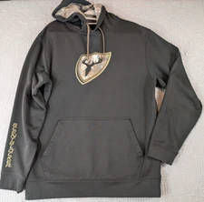 Scent Blocker Hoodie Men's Medium Black 100% Polyester Stretched Front Pockets