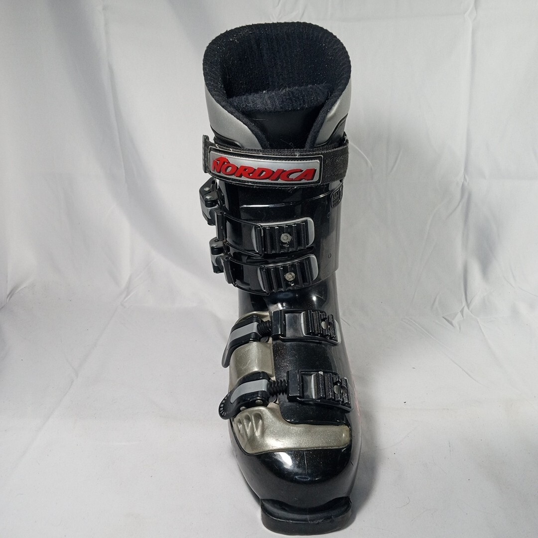 Nordica Grand Prix 80 Ski Boots Sz 25-25.5 (8 US) Black Grey Adjustable Italy Nordica Grand Prix Ski Boots for sale | eBay main image 2