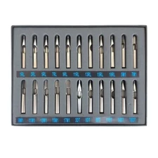 22 Pcs 304 Stainless Steel Tattoo Tip Kit Professional Gun Machine Set Nozzle
