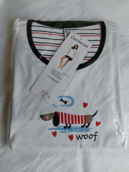 Comtessa Damen Shorty Schlafanzug - Pyjama - Hausanzug Neu & Ovp 38-image