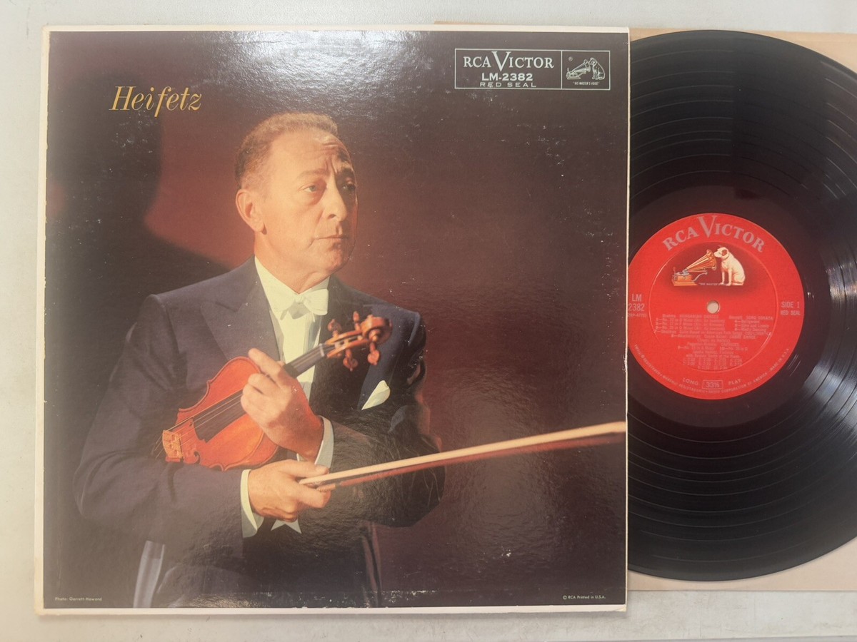 米LP Jascha Heifetz Heifetz LM2382 RCA Victor Red Seal, /00260 Jascha Heifetz - Heifetz (LP, Mono) 1960 RCA Victor Red Seal