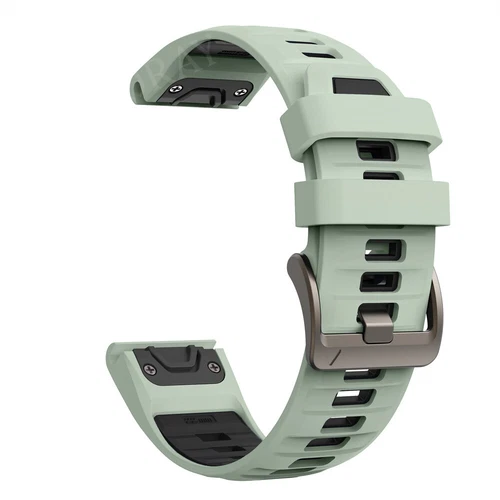 Quick Fit Strap For Garmin Fenix 8 E 7 7X 6 6S 6X 5X 5Plus 3 Silicone Watch Band - Picture 14 of 71