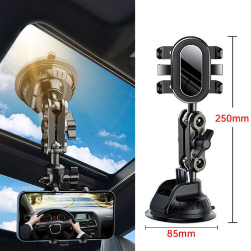 Car Phone Holder Mount Phone Mount for iPhone Car Windshield Dashboard Universal - Picture 9 of 13