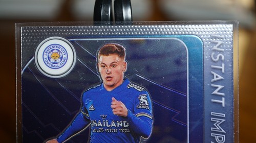 2020/2021 Panini Prizm Premier League Instant Impact Harvey Barnes #7 - Picture 2 of 6