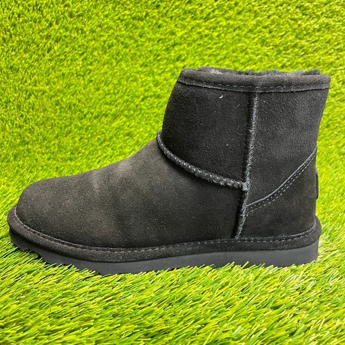 Bearpaw Alyssa Mujer Talla 8 Negro Informal Exterior Gamuza Tobillo Botas de Invierno - Imagen 3 de 10