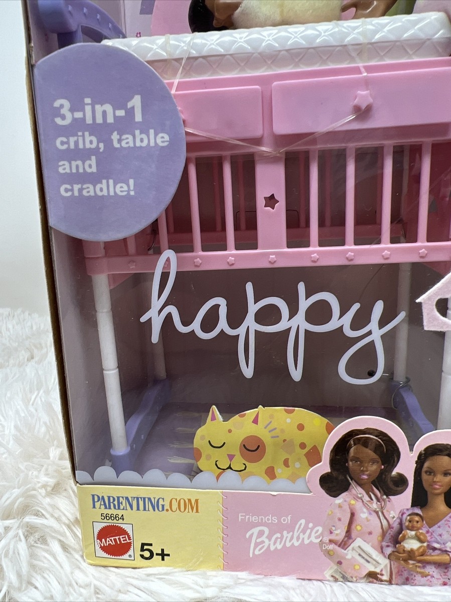 Mattel Happy Family Pregnant Midge and Baby Barbie Doll 2002