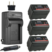 Kastar NP-F780 Battery AC Charger for Sony NP-F770 CN-126 CN-160 LED Video Light