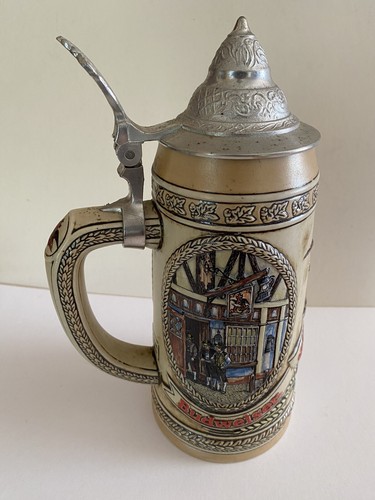 Anheuser-Busch 1987 Limited Edition Collector Stein 'K' Series IV, NIB MINT! - Picture 4 of 20