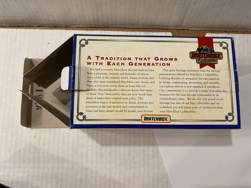 Matchbox Cutty Sark 29 1929 Morris Light Van Scotch Whiskey w/COA 1:43 B100 - Image 4 of 4