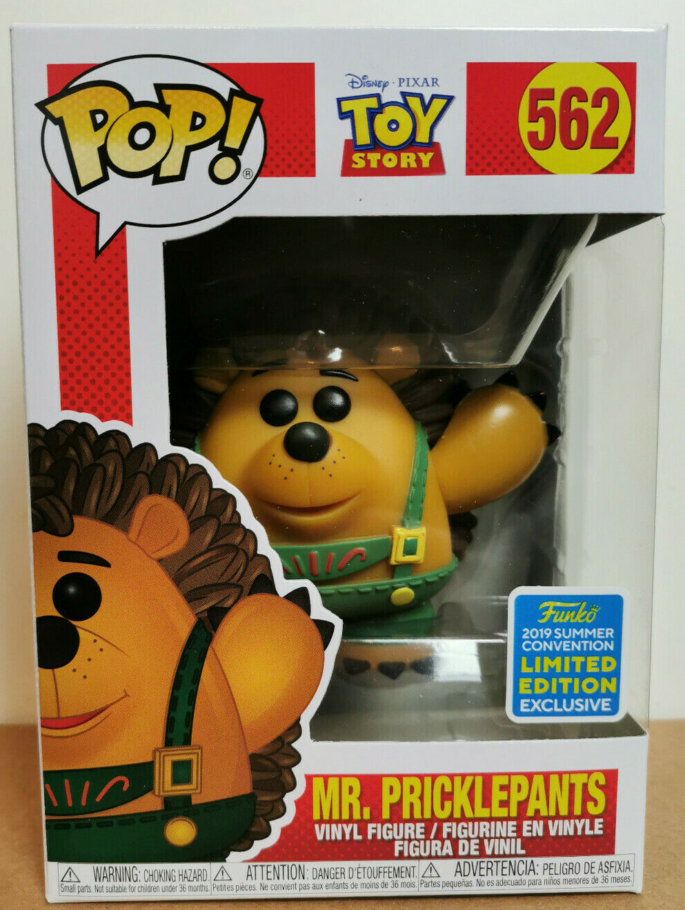 En Oferta Funko Pop Disney Toy Story #562 Mr. Pantalones Con Espinas Para Convención De Verano 2019 Exclusivos