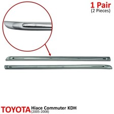 Chrome Silver Front Line Window Sill Trim For 2005-2008 Toyota Hiace Commuter