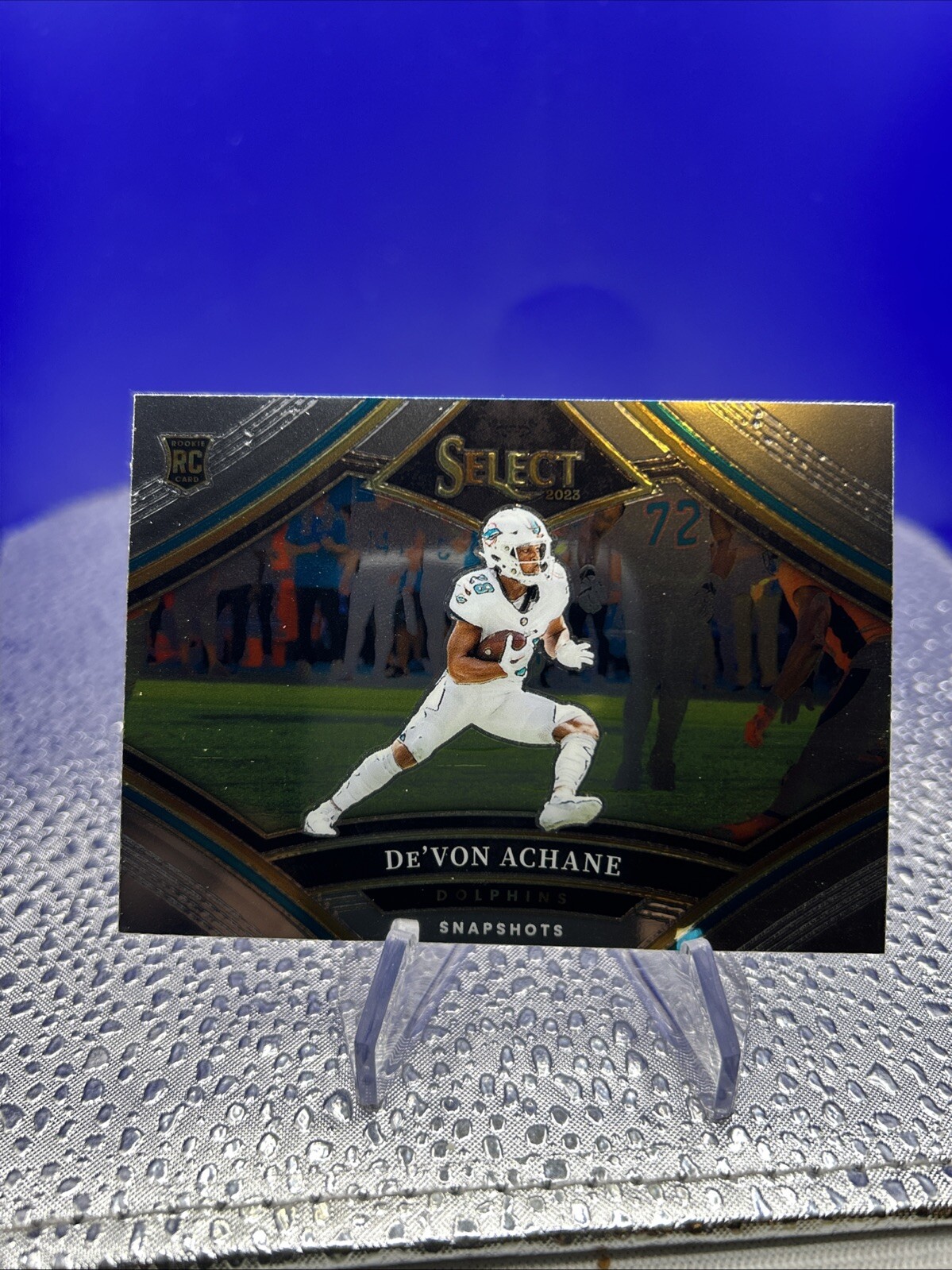2023 Panini Select Devon Achane Snapshots Base RC #SS-DA