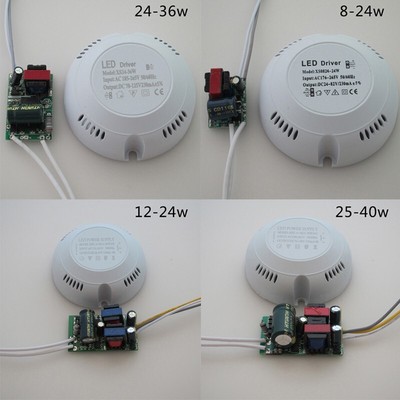 AC 176-265V 8-40W LED Driver Adapter For Ceiling Lamp Light Multipurpose Home~