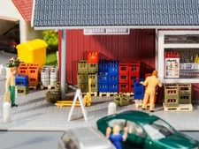 180353 Faller HO Kit of Beverage retailer’s interior decoration - NEW 2018