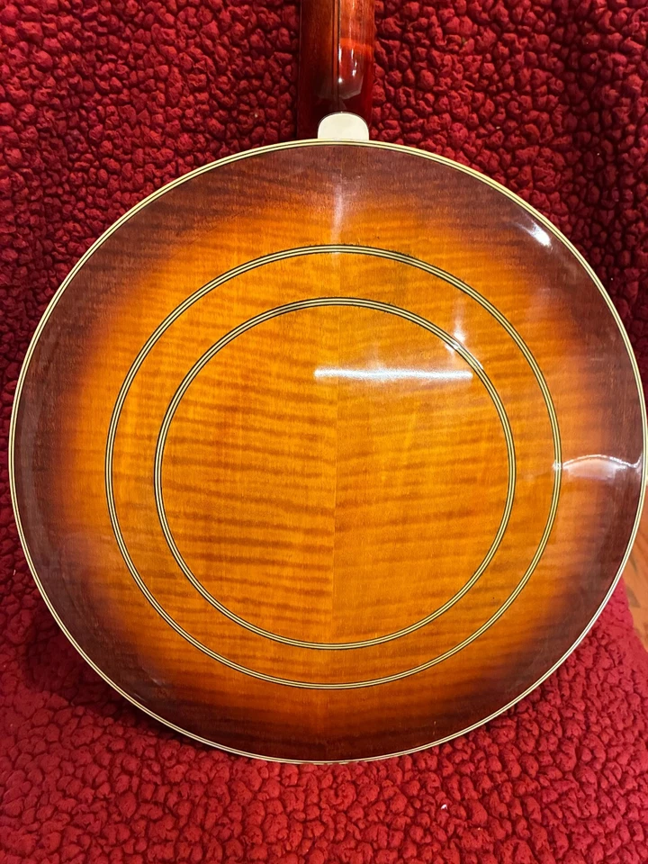 Washburn 5 String Banjo B-16   1996 model    Curly Maple - Image 4 of 4