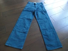 NWT Latest CURRENT ELLIOTT  The Painter blue corduroy relaxed jean sz 26, $264!