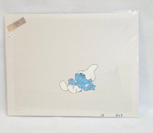 Original Hanna-Barbera Smurfs Animation Production Cel - Smurf - 第 1/5 張圖片