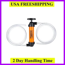 Siphon Pump for Gasoline, Fluid Transfer Pump Automotive, RV Antifreeze Pump ...
